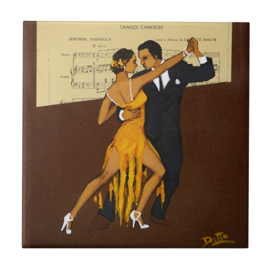 タンゴのセラミックタイル タイル (正面)