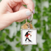 タンゴのダンサー(カスタマイズ) キーホルダー (手)