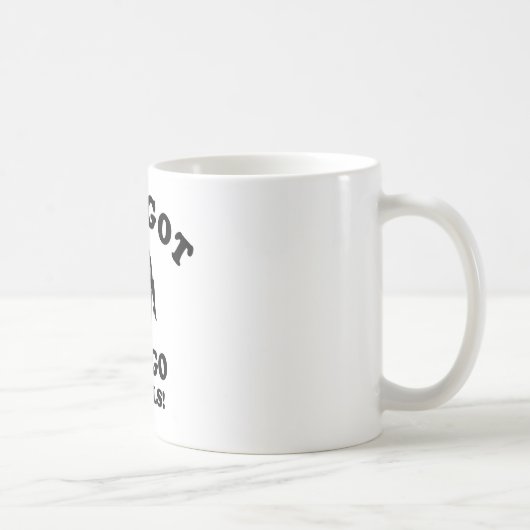 タンゴのダンスのデザイン コーヒーマグカップ (右)