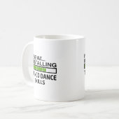 タンゴのダンスの技術を取付けること コーヒーマグカップ (正面左)