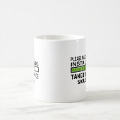 タンゴのダンスの技術を取付けること コーヒーマグカップ (中央)