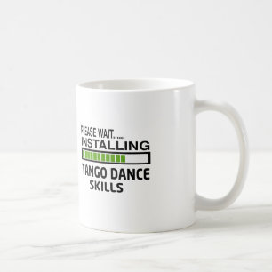 タンゴのダンスの技術を取付けること コーヒーマグカップ