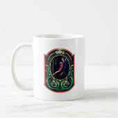 タンゴのデザイン! タンゴの芸術! コーヒーマグカップ (左)