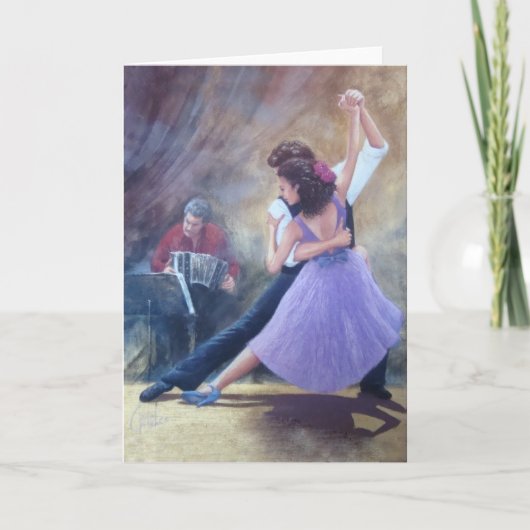 タンゴのファンタジア カード (正面)