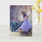 タンゴのファンタジア カード (黄色い花)