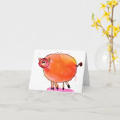 タンゴのブタ • Nate Perdueの年齢6 カード (黄色い花)