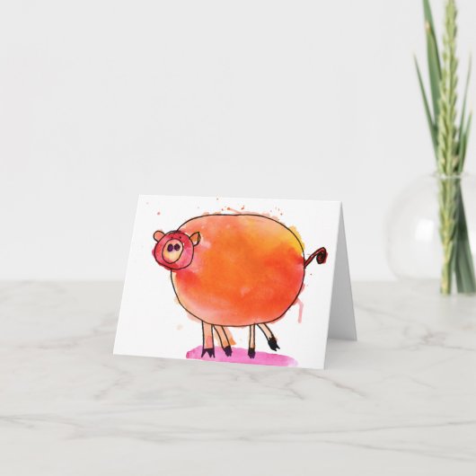 タンゴのブタ • Nate Perdueの年齢6 カード (正面)