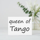 タンゴの女王！ ポストカード (スタンド正面)