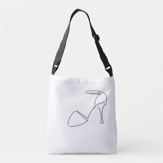 タンゴの靴のバッグ クロスボディバッグ (裏面)