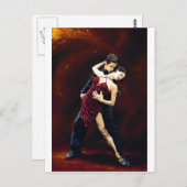 タンゴへの情熱 ポストカード (正面/裏面)