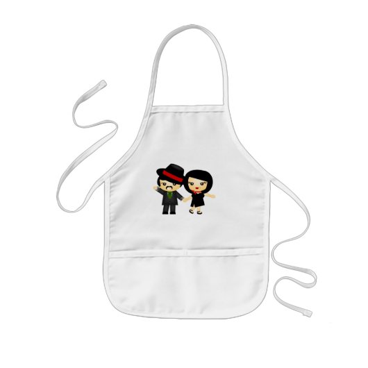 タンゴへの2 子供用エプロン (正面)