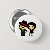 タンゴへの2 缶バッジ (正面&裏面)