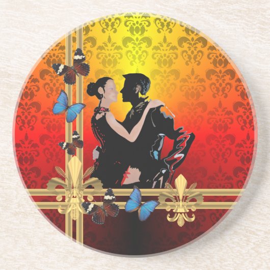 タンゴオンダマスク コースター (正面)