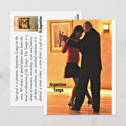 タンゴギグ ポストカード (正面/裏面)