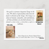 タンゴギグ ポストカード (裏面)