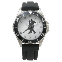 タンゴダンサーのシルエット