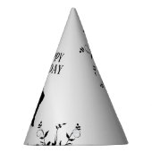 タンゴダンサーズシルエット1誕生日 パーティーハット (右)