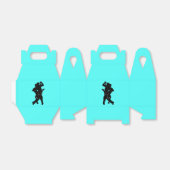 タンゴダンサー カップル ギフトボックス - お好きな色 - テキスト フェイバーボックス (折り畳みなし)