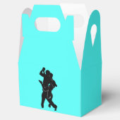 タンゴダンサー カップル ギフトボックス - お好きな色 - テキスト フェイバーボックス (オープン)