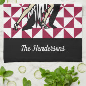 タンゴダンサー キッチンタオル (折り畳み)