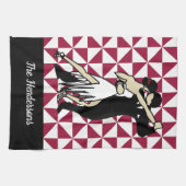 タンゴダンサー キッチンタオル (横)