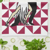 タンゴダンサー キッチンタオル (折り畳み)