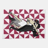 タンゴダンサー キッチンタオル (横)