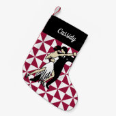 タンゴダンサー スモールクリスマスストッキング (正面 (吊り時))