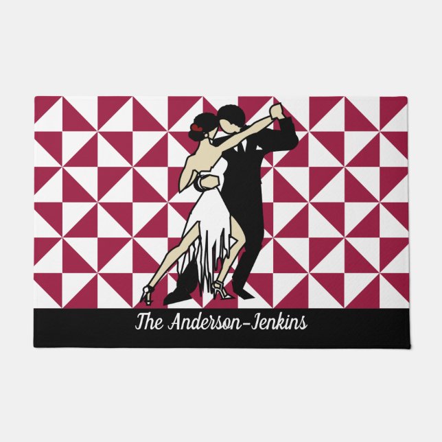 タンゴダンサー ドアマット (正面)