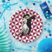 タンゴダンサー ペーパープレート (パーティー)