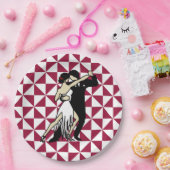 タンゴダンサー ペーパープレート (パーティー)