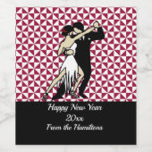 タンゴダンサー ワインラベル (シングルラベル)