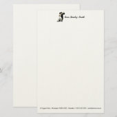 タンゴダンサー 便箋 (正面/裏面)