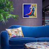 タンゴダンサー – 手絵画の ポスター