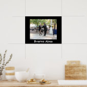 タンゴダンサーinプラザ・ドレーゴ ポスター (キッチン)