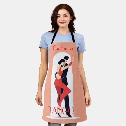 タンゴダンサーThunder_Cove エプロン (着用した状態)