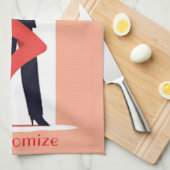 タンゴダンサーThunder_Cove キッチンタオル (四つ折り)