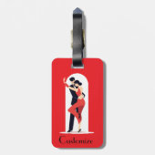 タンゴダンサーThunder_Cove ラゲッジタグ (裏面縦)