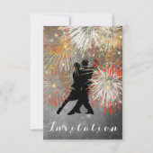 タンゴボールカーニバルダンスパーティ 招待状 (正面)