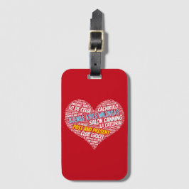 タンゴミロンガスオブブエノスアイレス過去と現在 ラゲッジタグ