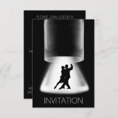 タンゴラテンダンス モダンVIP招待 招待状 (正面/裏面)