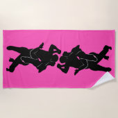 タンゴ2 - ビーチタオル (正面)