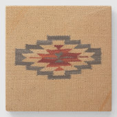 タンサウスウエスタン先住民アメリカン ストーンコースター (正面)