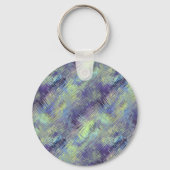 タンザナイトブルー液体パターン キーホルダー (裏面)