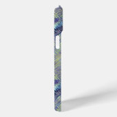 タンザナイトブルー液体パターン Case-Mate iPhoneケース (裏面 / 右)