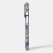 タンザナイトブルー液体パターン Case-Mate iPhoneケース (裏面 / 左)