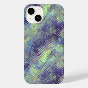 タンザナイトブルー液体パターン Case-Mate iPhone 14ケース