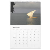 タンザニアとザンジバル カレンダー (3月 2027)