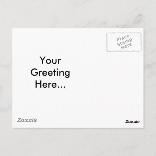 タンザニアに従う ポストカード (裏面)