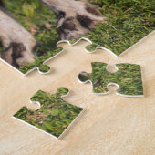 タンザニアのアフリカの野生犬 ジグソーパズル (側面)